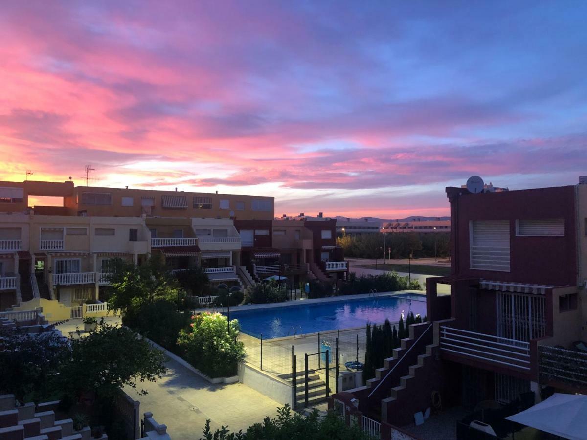 Villa Del Mar Apto Playa Pobla de Farnals Exteriör bild