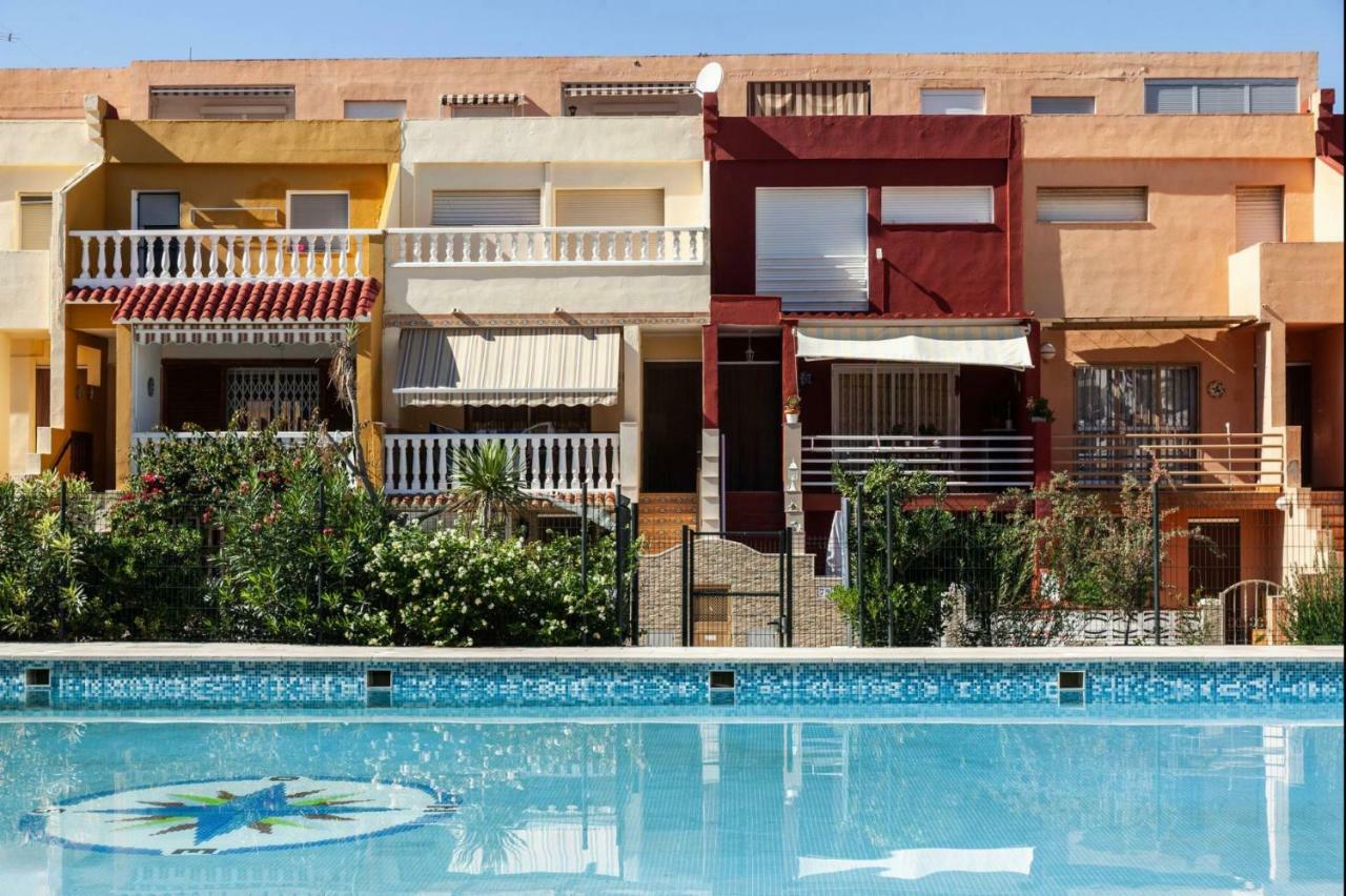 Villa Del Mar Apto Playa Pobla de Farnals Exteriör bild
